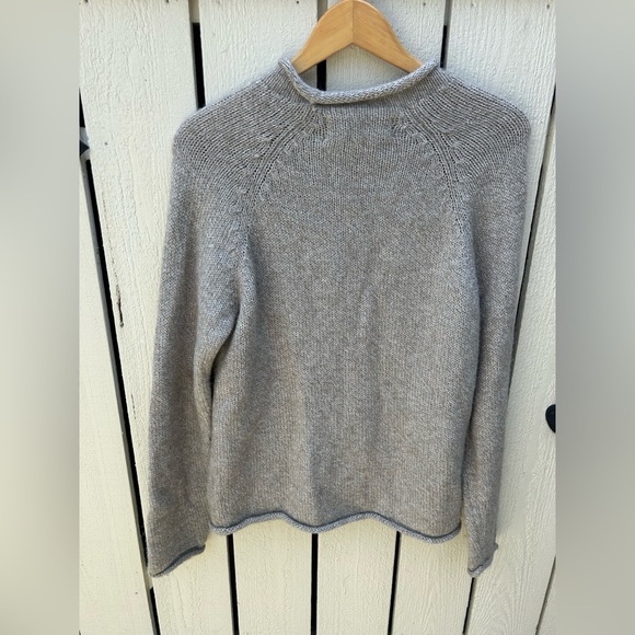 Mollusk Surf Shop Alpaca Wool Pullover Sweater Mockneck Spring Sz Small - Picture 5 of 5